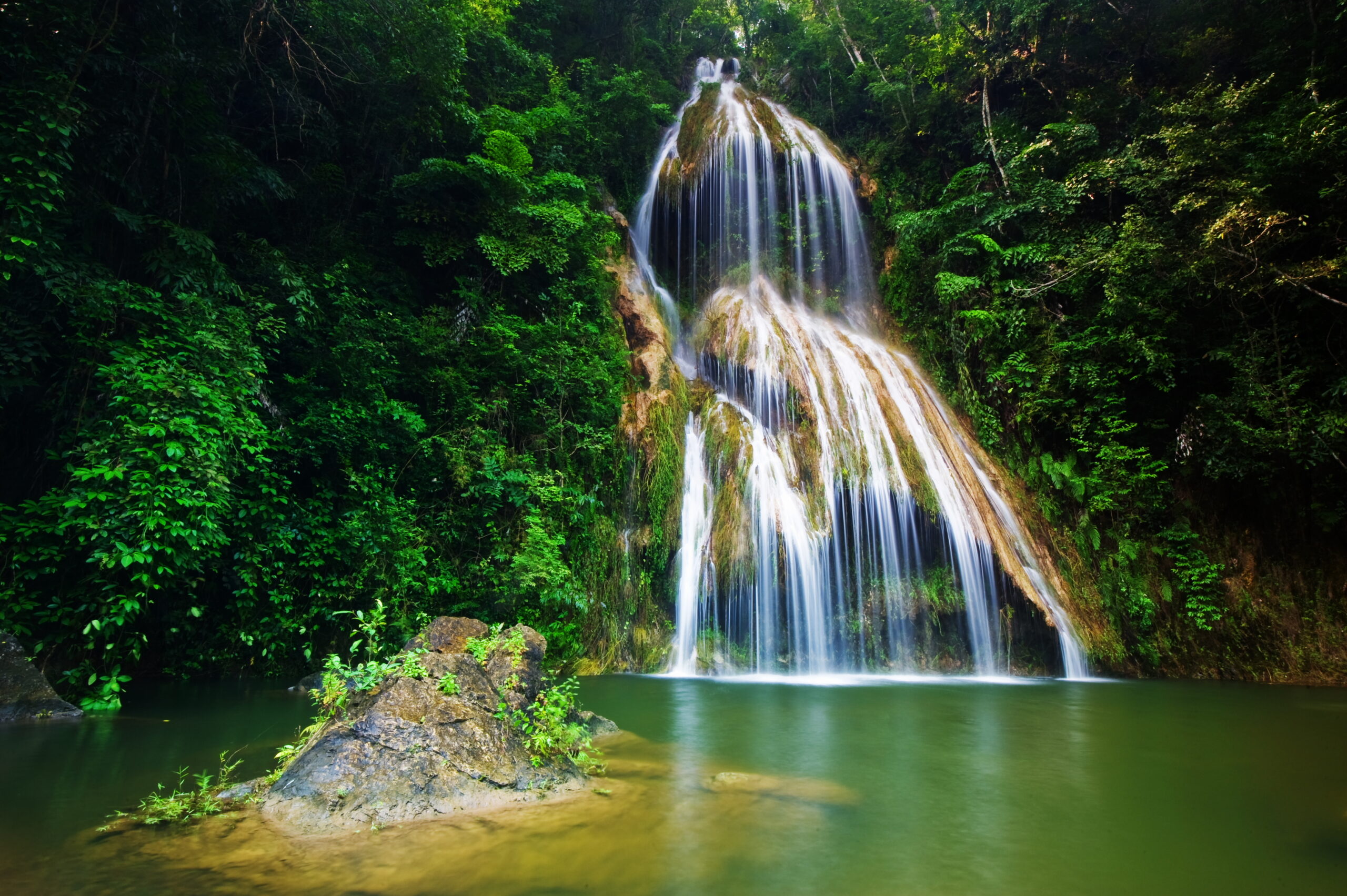 Pha,Nam,Yod,Waterfall,,Thailand