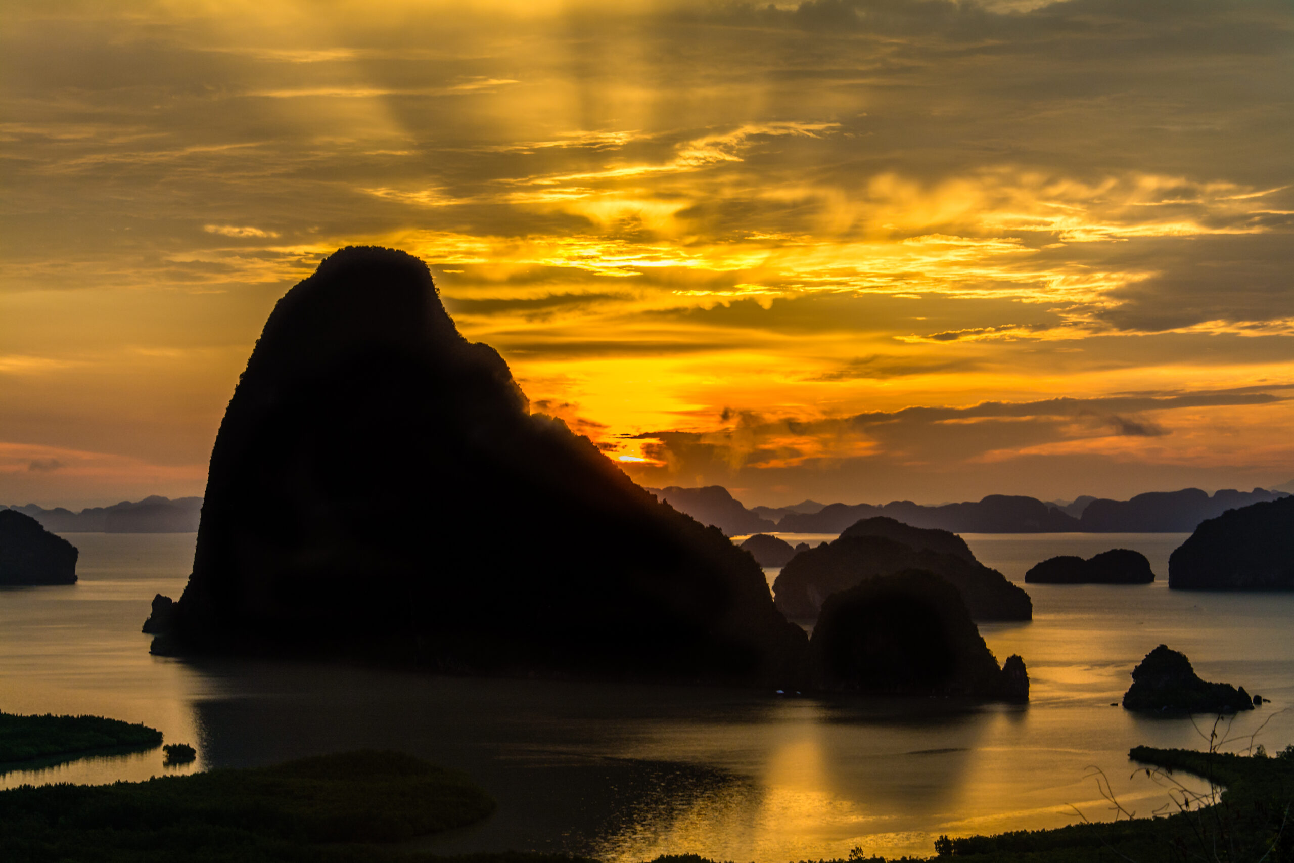 Sunrise,Blue,Bombers,Scenic,Resort,Sisterhood,Phangnga,,Thailand.